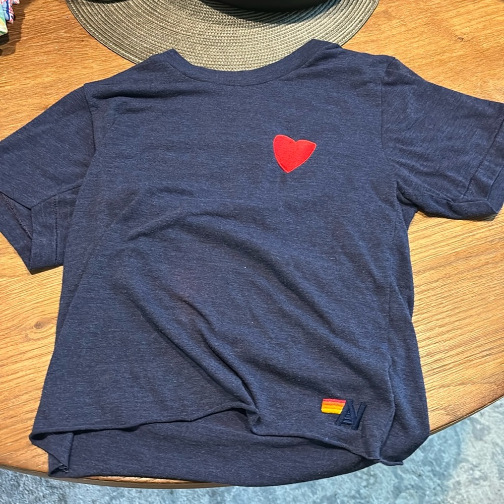 Aviator Nation Heart Boyfriend Tee! ❤️